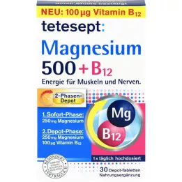 TETESEPT Depotné tablety magnézia 500+B12, 30 ks