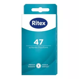 RITEX 47 kondómov, 8 kusov