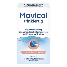 MOVICOL pripravený na pitie 25 ml vrecúška roztoku na perorálne použitie, 10 ks