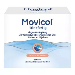 MOVICOL pripravený na pitie 25 ml vrecúška roztoku na perorálne použitie, 30 ks