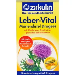 ZIRKULIN Tablety z ostropestreca mariánskeho Leber-Vital, 60 ks