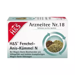 H&S Fenikel-Aníz-Caraway N Filtračné vrecká, 20X2,0 g