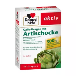 DOPPELHERZ Žlčové dražé s artičokom, 50 ks