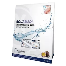 MIRADENT Aquamed pastilky na suché ústa, 60 g