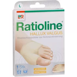 RATIOLINE Tlaková ochranná podložka Hallux valgus veľkosť L, 1 kus