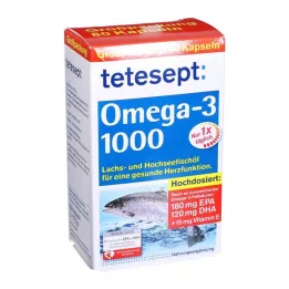 TETESEPT Omega-3 1000 kapsúl, 80 ks