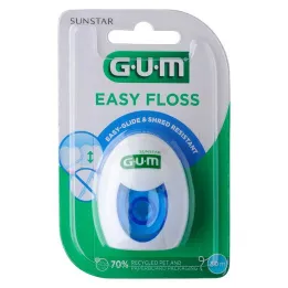 GUM Zubná niť Easy Floss voskovaná.30 m Ptfe zubná páska, 1 kus