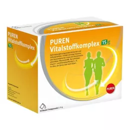 PUREN Vrecúško komplexu životne dôležitých látok 15 g granúl, 30 ks