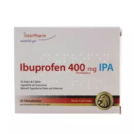 IBUPROFEN 400 mg IPA filmom obalené tablety, 20 ks