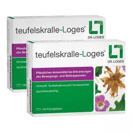 TEUFELSKRALLE-LOGES Filmom obalené tablety, 200 ks