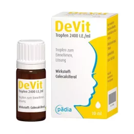 DEVIT Kvapky 2400 IU/ml Perorálne kvapky, 10 ml