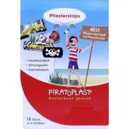PIRATOPLAST Chlapčenské sadrové pásiky 3 veľkosti, 16 ks