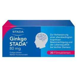 GINKGO STADA 80 mg filmom obalené tablety, 30 ks