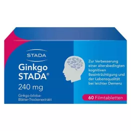 GINKGO STADA 240 mg filmom obalené tablety, 60 ks