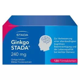 GINKGO STADA 240 mg filmom obalené tablety, 120 ks