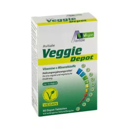 VEGGIE Depotné vitamíny+minerálne tablety, 60 ks