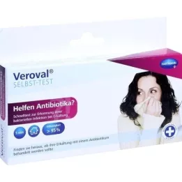 VEROVAL Pomáhajú antibiotiká pri samoteste, 1 ks