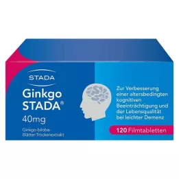 GINKGO STADA 40 mg filmom obalené tablety, 120 ks