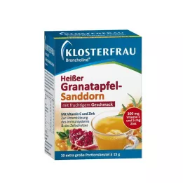 KLOSTERFRAU Broncholind horúci pieskový čaj z granátového jablka, 10X15 g