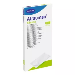 ATRAUMAN Silikónové sterilné obklady 10x20 cm, 10 ks