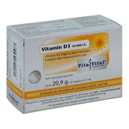 Vitamín D3 10 000 t.j.kapsuly (50 kusov)