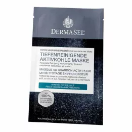 DERMASEL Hĺbkovo čistiaca maska s aktívnym uhlím, 12 ml