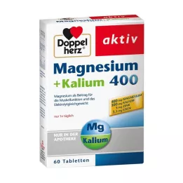 DOPPELHERZ Tablety horčíka a draslíka, 60 ks