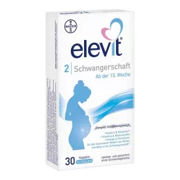 ELEVIT 2 tehotenské mäkké kapsuly, 30 ks