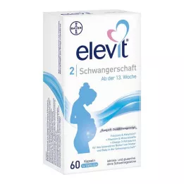 ELEVIT 2 tehotenské mäkké kapsuly, 60 ks