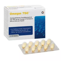 OMEGAN 750 mäkkých kapsúl, 120 ks