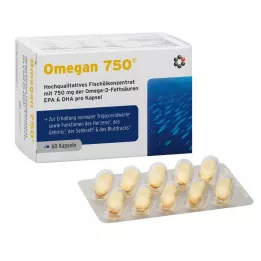 OMEGAN 750 mäkkých kapsúl, 60 ks