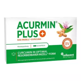 ACURMIN Plus The Micellar Turmeric Soft Capsules, 60 ks