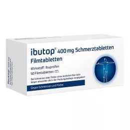 IBUTOP 400 mg lieky proti bolesti filmom obalené tablety, 50 ks