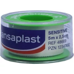 HANSAPLAST Upevnenie Pfl.Sensitive 2,5 cmx5 m ťah, 1 kus