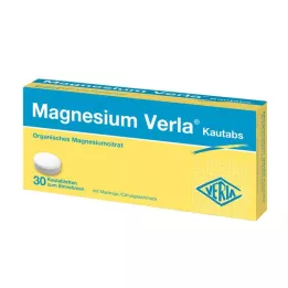 MAGNESIUM VERLA Žuvacie tablety, 30 ks