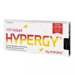 HYPERGY enerjetix Cranberry Pastilky, 6X1,6 g