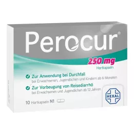 PEROCUR 250 mg tvrdé kapsuly, 10 ks