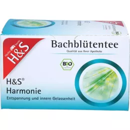 H&amp;S Bio Bach Flower Harmony Filtračné vrecká, 20X1,5 g