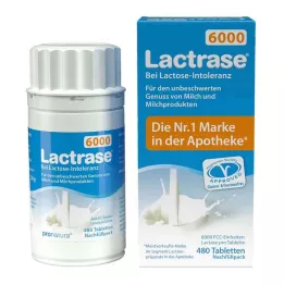 LACTRASE 6 000 FCC Tbl.Click náplň do dávkovača, 480 ks