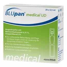 BLUPAN lekárske UD očné kvapky, 20X0,5 ml