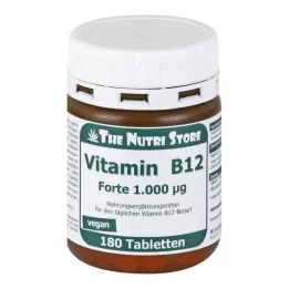Vitamín B12 1000 [my]g Forte tablety (180 kusov)