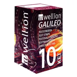 WELLION GALILEO Ketónové testovacie prúžky, 10 kusov