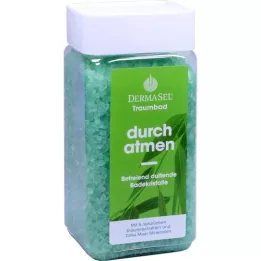 DERMASEL Soľ do kúpeľa z Mŕtveho mora Dýchajte zhlboka, 520 g