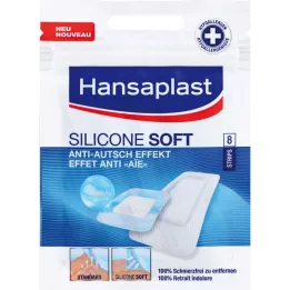 HANSAPLAST Silikónové mäkké prúžky 2 veľkosti, 8 ks