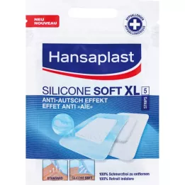 HANSAPLAST Silikónové mäkké XL Pásiky 50x72 mm, 5 ks