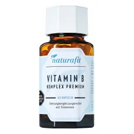 Naturafit Vitamin B Complex Premium kapsuly, 60 ks
