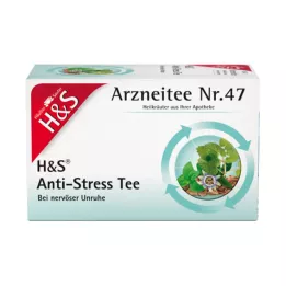H&S Antistresové čajové filtračné vrecká, 20X2,0 g