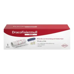 Draco fixačný gázový streč 15 cmx2 m, 1 kus