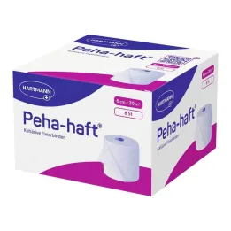Peha-Haft fixačný obväz bez latexu 6 cmx20 m, 8 kusov
