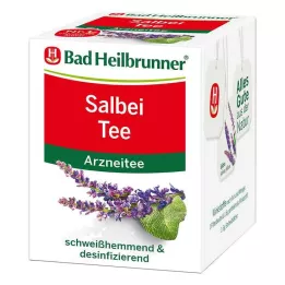 BAD HEILBRUNNER Filtračné vrecko na čaj zo šalvie, 8X1,6 g